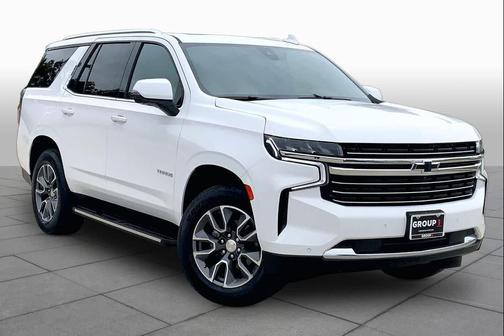 Summit White 2021 Chevrolet Tahoe LT