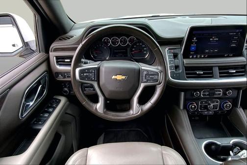 Summit White 2021 Chevrolet Tahoe LT