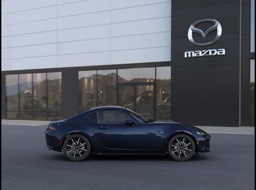 Deep Crystal Blue Mica 2026 Mazda MX-5 Miata RF Grand Touring
