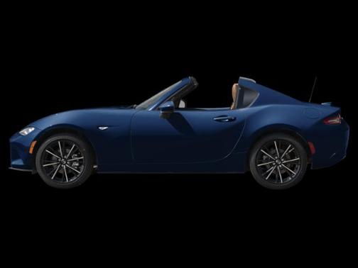 Deep Crystal Blue Mica 2026 Mazda MX-5 Miata RF Grand Touring