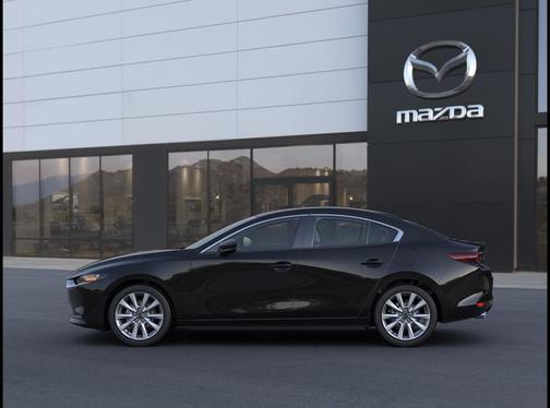 Jet Black Mica 2026 Mazda Mazda3 FWD w/Preferred Package