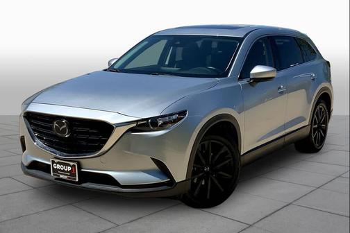 Sonic Silver Metallic 2023 Mazda CX-9 Touring