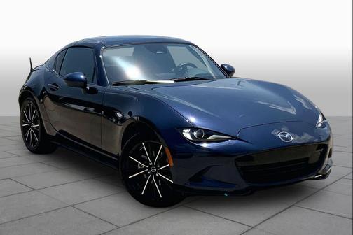 Deep Crystal Blue Mica 2025 Mazda MX-5 Miata RF Grand Touring
