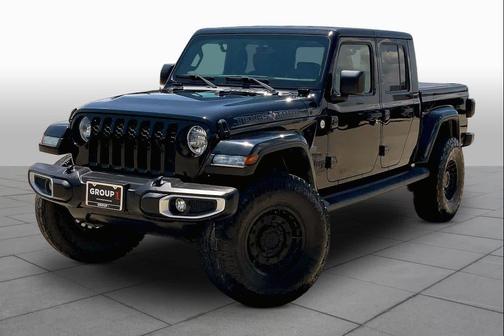 Black Clearcoat 2021 Jeep Gladiator Texas Trail 4x4