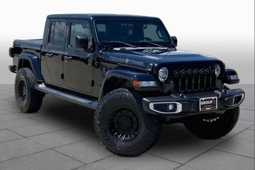 Black Clearcoat 2021 Jeep Gladiator Texas Trail 4x4