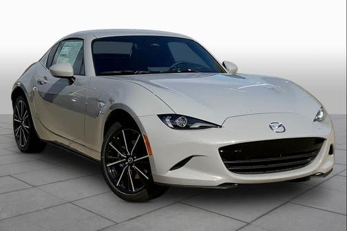 Machine Gray Metallic 2026 Mazda MX-5 Miata RF Grand Touring