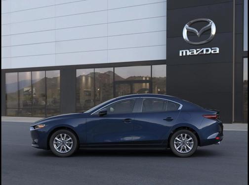 Deep Crystal Blue Mica 2026 Mazda Mazda3 FWD