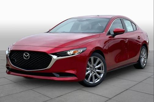 Soul Red Crystal Metallic 2026 Mazda Mazda3 FWD w/Preferred Package