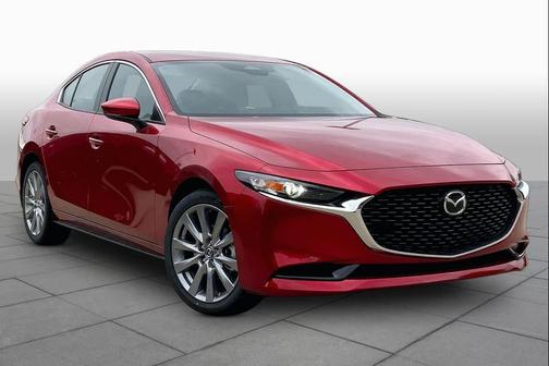 Soul Red Crystal Metallic 2026 Mazda Mazda3 FWD w/Preferred Package