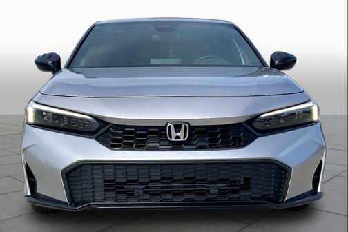 Solar Silver Metallic 2025 Honda Civic Sport