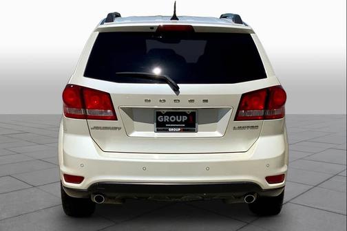 Pearl White Tri-Coat 2014 Dodge Journey Limited
