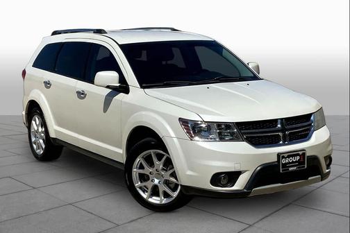 Pearl White Tri-Coat 2014 Dodge Journey Limited