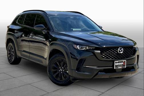 Jet Black Mica 2025 Mazda CX-50 Hybrid Premium Package