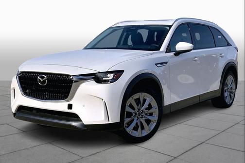 Rhodium White Premium 2026 Mazda CX-90 PHEV Preferred