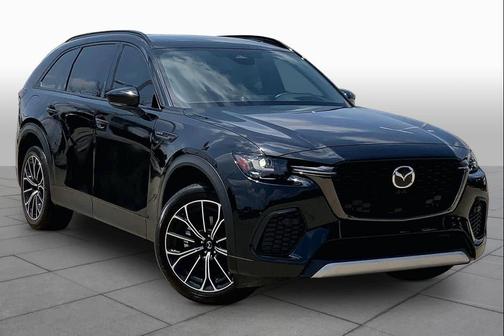 Jet Black Mica 2025 Mazda CX-70 PHEV Premium Plus Package
