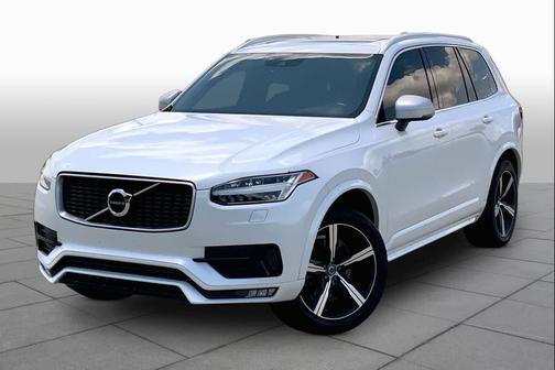 Crystal White Pearl Metallic 2017 Volvo XC90 T6 R-Design