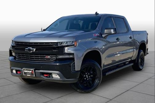 Satin Steel Metallic 2021 Chevrolet Silverado 1500 LT Trail Boss