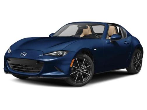 Deep Crystal Blue Mica 2026 Mazda MX-5 Miata RF Grand Touring
