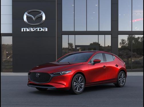 Soul Red Crystal Metallic 2026 Mazda Mazda3 FWD w/Preferred Package