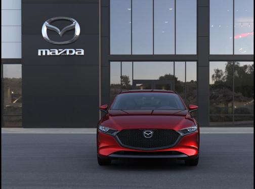 Soul Red Crystal Metallic 2026 Mazda Mazda3 FWD w/Preferred Package