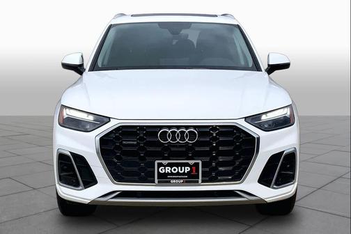 Ibis White 2023 Audi Q5 45 S line Premium Plus