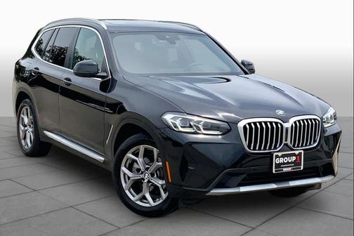 Black Sapphire Metallic 2024 BMW X3 sDrive30i
