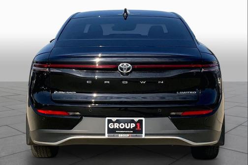 Black 2025 Toyota Crown Limited