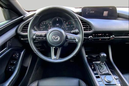 Jet Black Mica 2024 Mazda Mazda3 FWD w/Preferred Package