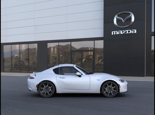 Snowflake White Pearl Mica 2026 Mazda MX-5 Miata RF Grand Touring