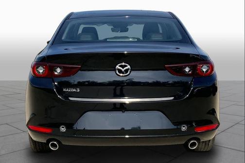 Jet Black Mica 2026 Mazda Mazda3 FWD w/Preferred Package
