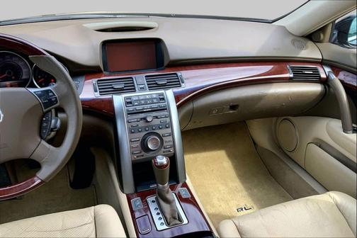Crystal Black Pearl 2010 Acura RL 3.7