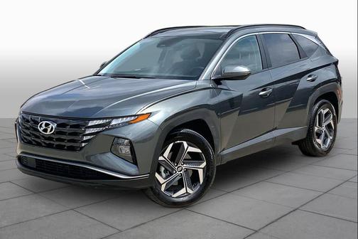 Amazon Gray 2024 Hyundai TUCSON Hybrid SEL Convenience