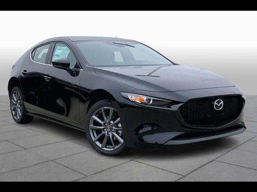 Jet Black Mica 2026 Mazda Mazda3 FWD w/Preferred Package