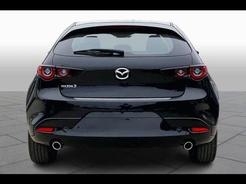 Jet Black Mica 2026 Mazda Mazda3 FWD w/Preferred Package