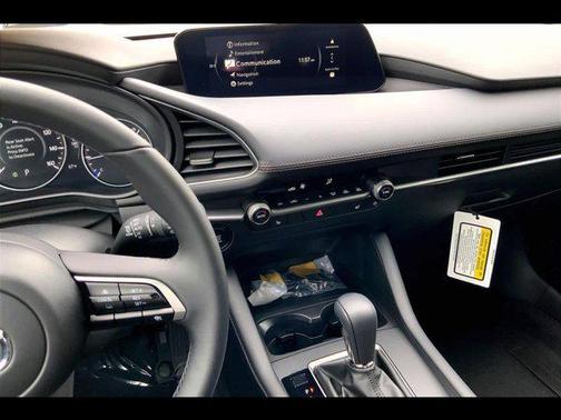 Jet Black Mica 2026 Mazda Mazda3 FWD w/Preferred Package