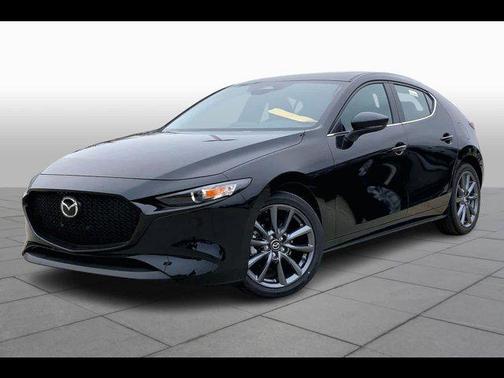 Jet Black Mica 2026 Mazda Mazda3 FWD w/Preferred Package