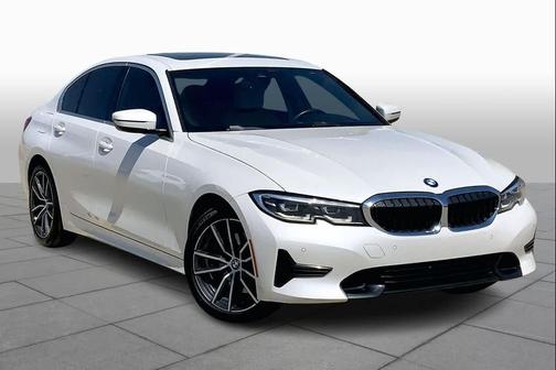 Mineral White Metallic 2020 BMW 330 330i