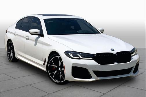 Alpine White 2021 BMW M550 i Xdrive