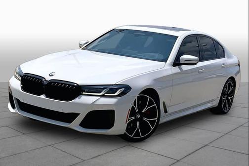 Alpine White 2021 BMW M550 i Xdrive
