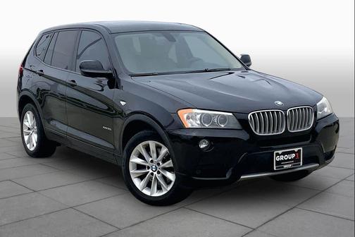 Black Sapphire Metallic 2014 BMW X3 xDrive28i
