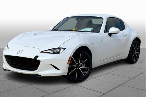 Snowflake White Pearl Mica 2025 Mazda MX-5 Miata RF Grand Touring