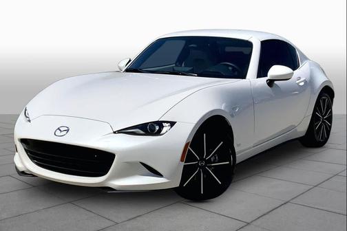 Snowflake White Pearl Mica 2025 Mazda MX-5 Miata RF Grand Touring