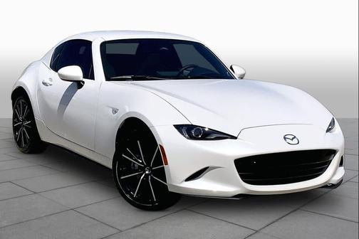 Snowflake White Pearl Mica 2025 Mazda MX-5 Miata RF Grand Touring