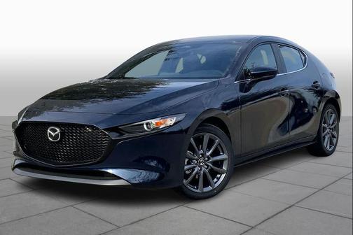 Deep Crystal Blue Mica 2026 Mazda Mazda3 FWD w/Preferred Package