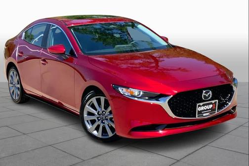 Soul Red Crystal Metallic 2025 Mazda Mazda3 FWD w/Preferred Package