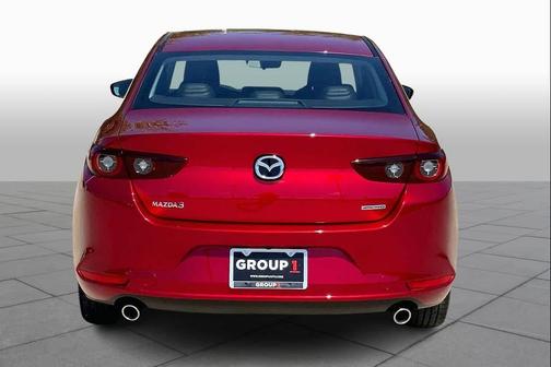 Soul Red Crystal Metallic 2025 Mazda Mazda3 FWD w/Preferred Package