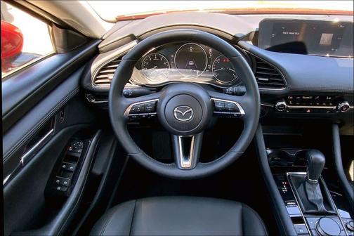 Soul Red Crystal Metallic 2025 Mazda Mazda3 FWD w/Preferred Package