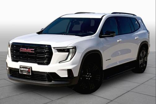 Summit White 2025 GMC Acadia FWD Elevation