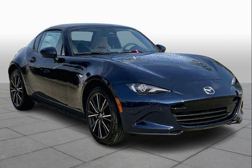 Deep Crystal Blue Mica 2026 Mazda MX-5 Miata RF Grand Touring