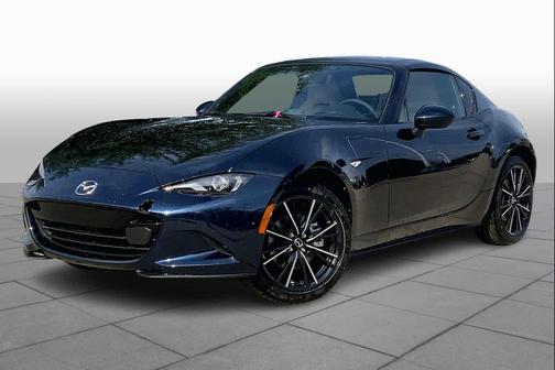 Deep Crystal Blue Mica 2026 Mazda MX-5 Miata RF Grand Touring